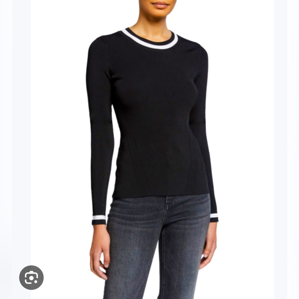 Rag and Bone Priya Varsity Stripe Top